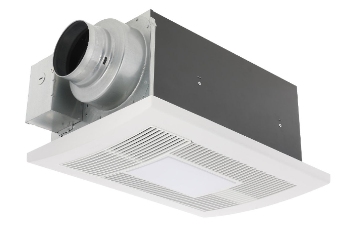 WhisperWarm® DC Fan and Heater with Light, 50-80-110 CFM WhisperWarm® DC Fan and Heater with Light, 50-80-110 CFM